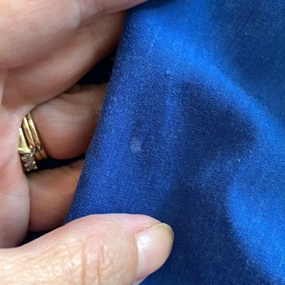 Sweet Vtg blue smocked bodice blue dress - Picture 7 of 8